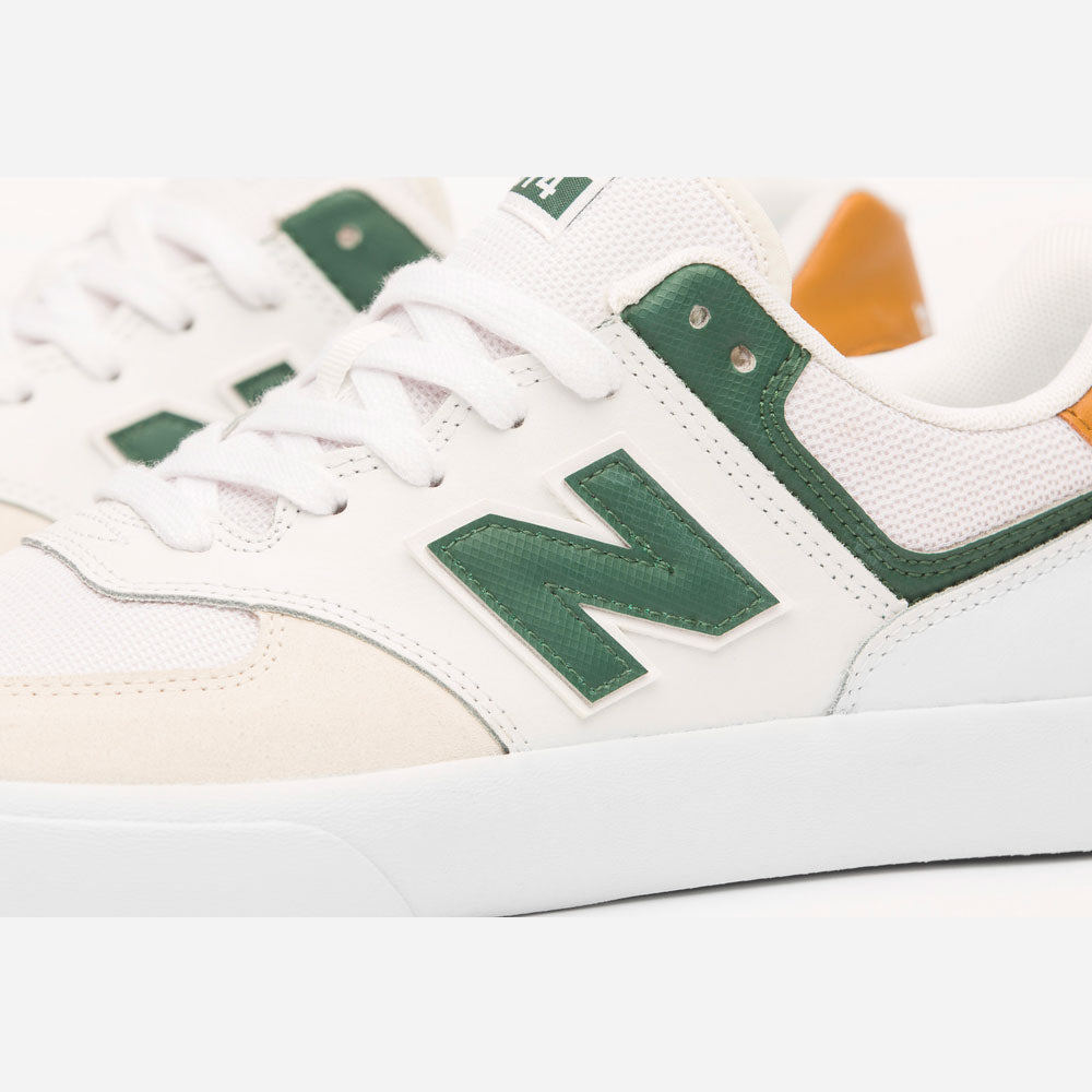 New Balance Numeric - NM 574 - White Nightwatch Green