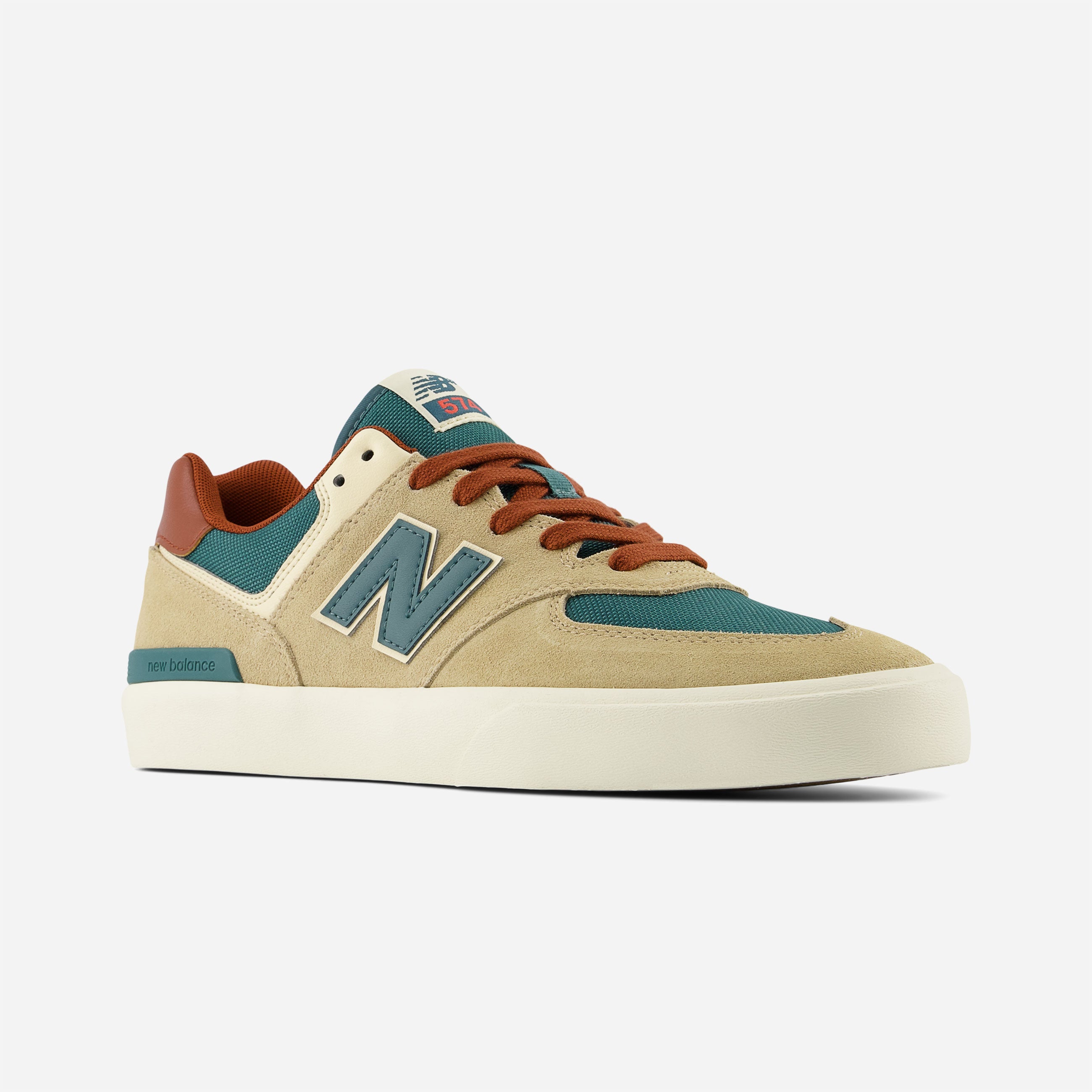 New Balance Numeric - NM 574 - Tan / Forest Green