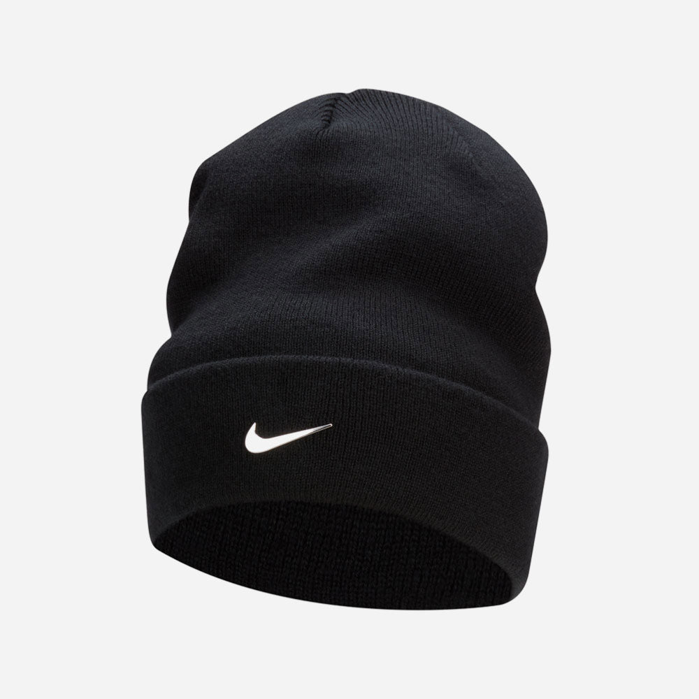 Nike - Peak Beanie - Black - Metallic Silver