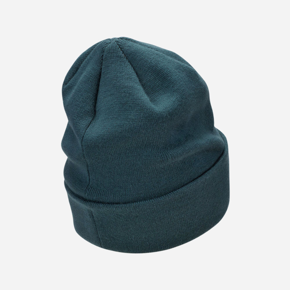 Nike - Peak Beanie - Deep Jungle - Metallic Silver