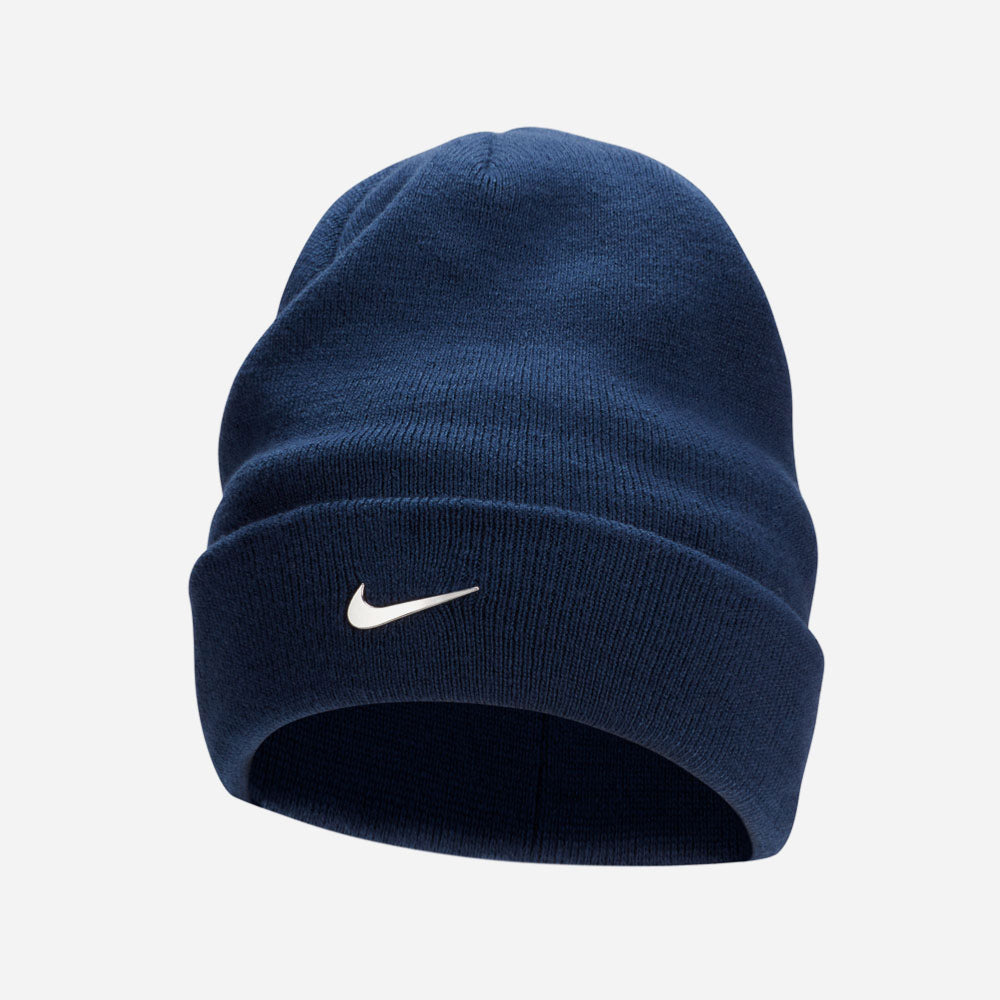 Nike - Peak beanie - Midnight Navy - Metallic Silver