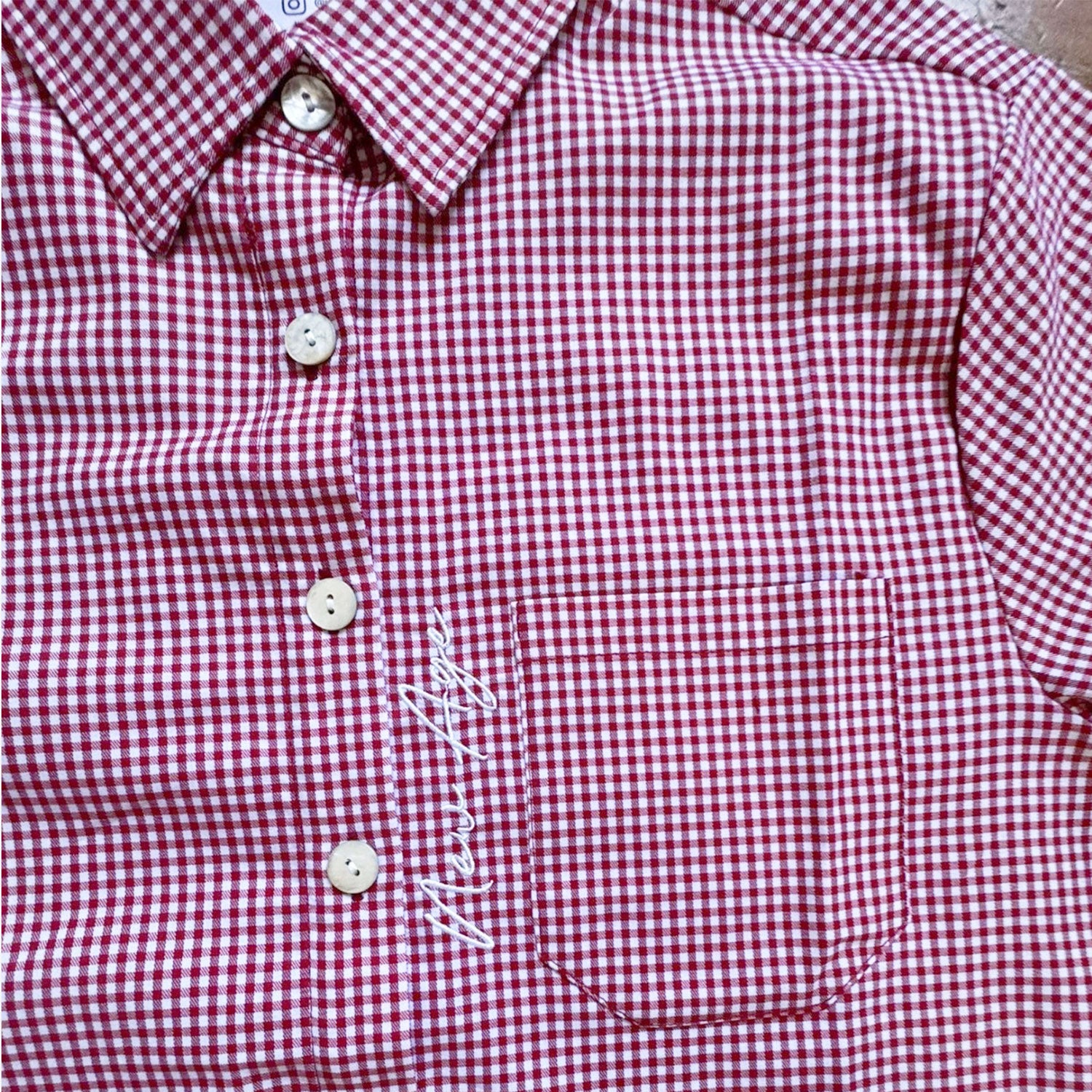 New Age - Button Up Shirt - Red