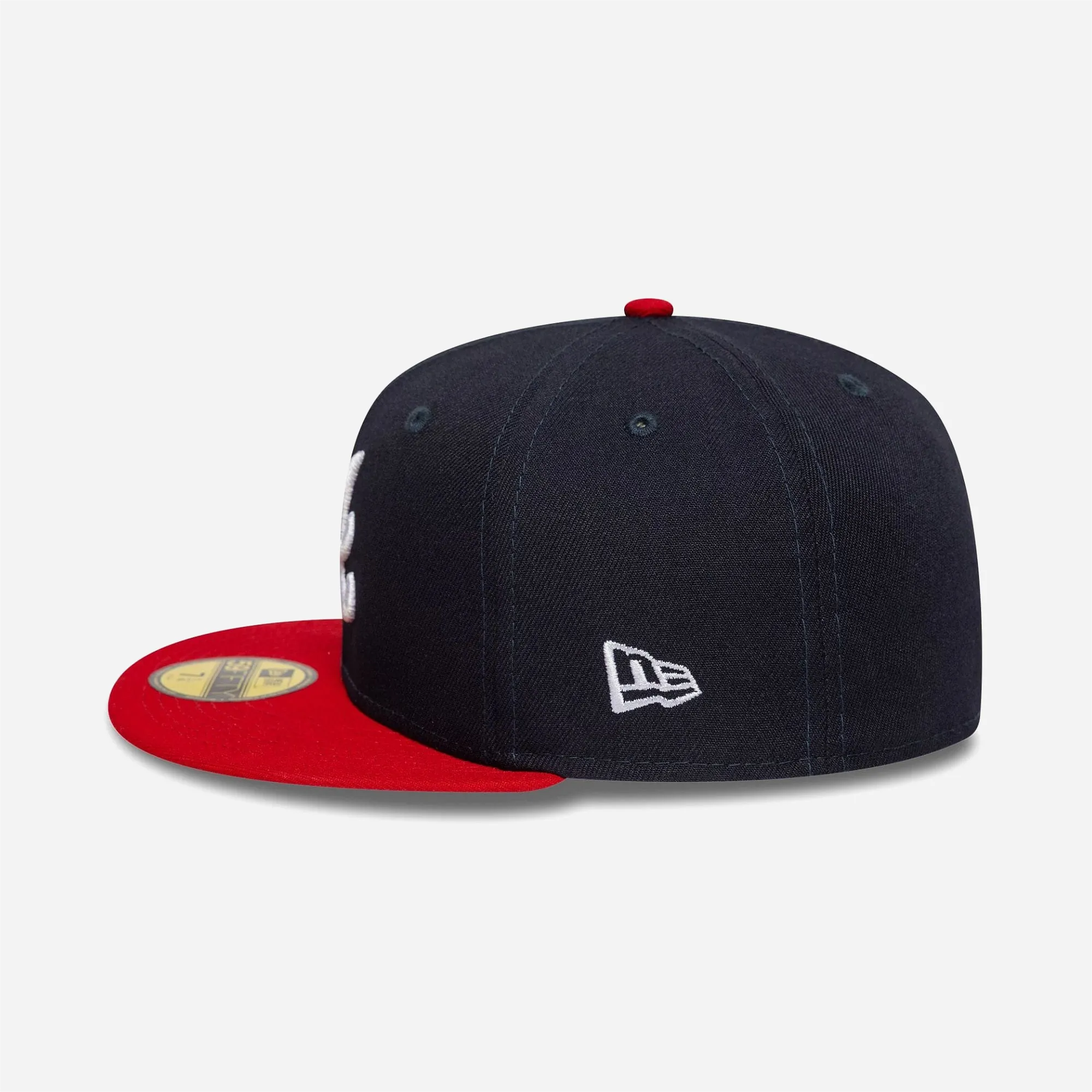 Casquette New Era 59FIFTY Fitted - Atlanta Braves Authentic On Field Navy / Red