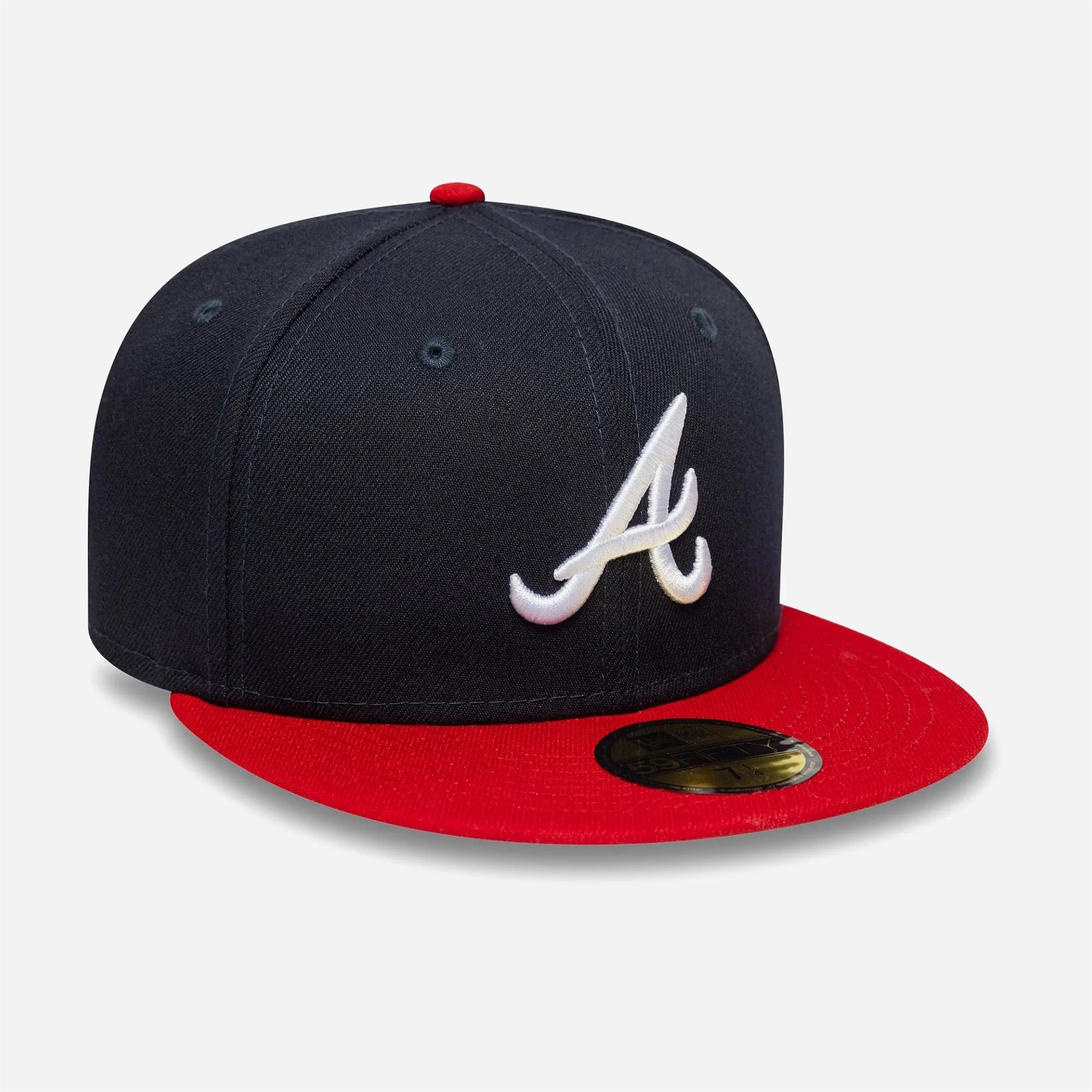 Casquette New Era 59FIFTY Fitted - Atlanta Braves Authentic On Field Navy / Red