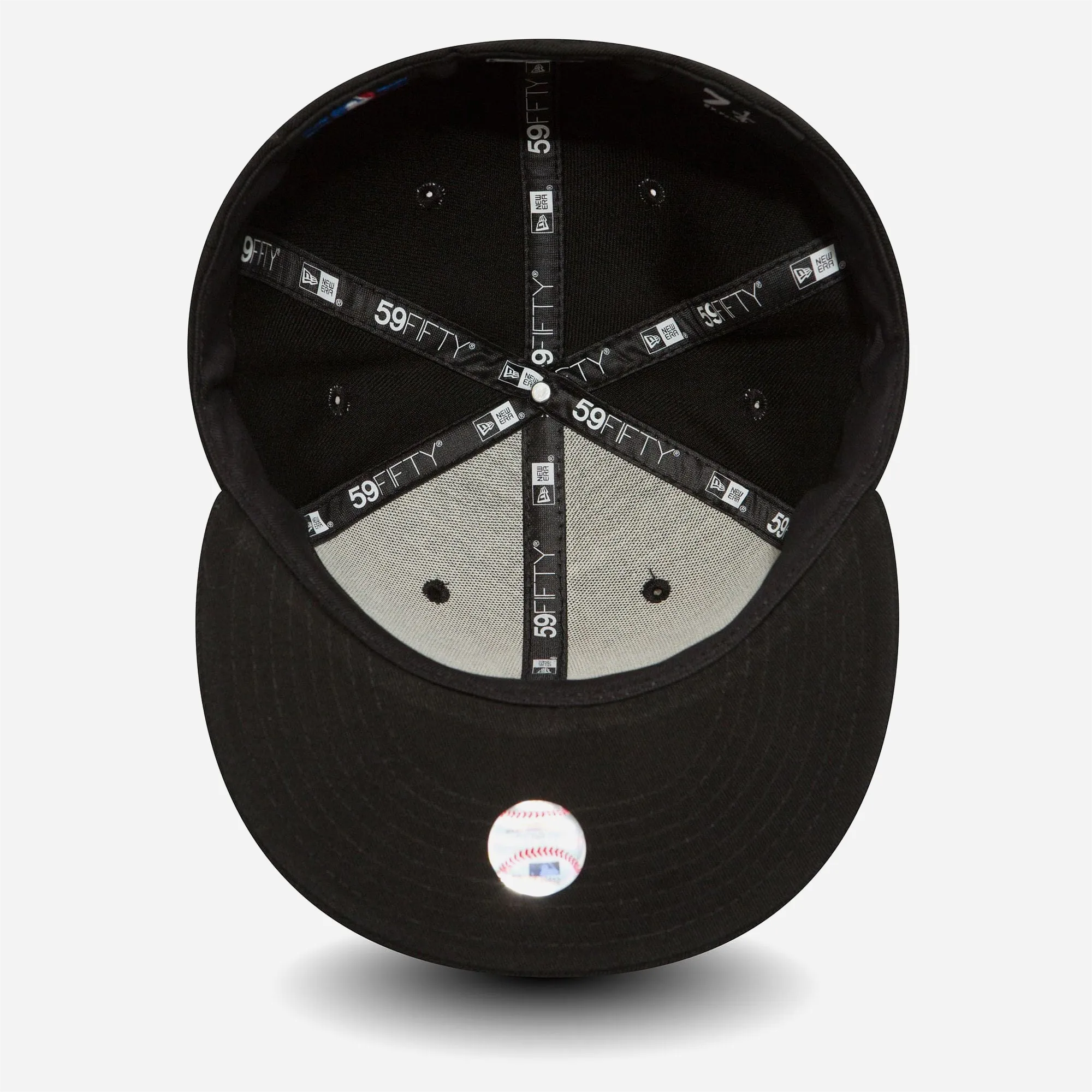 Casquette New Era 59FIFTY Fitted - New York Yankees Essential Black / White