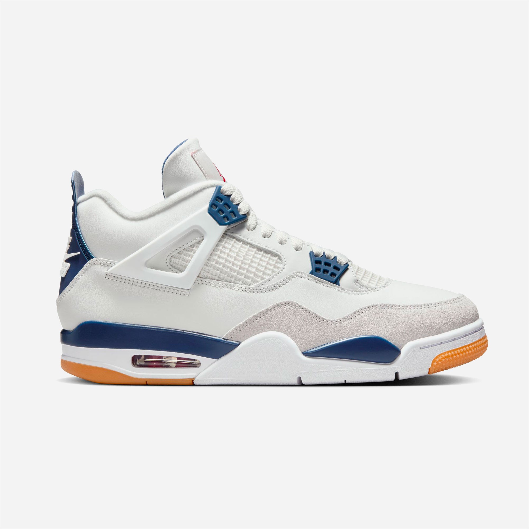 Nike SB - Air Jordan 4 - Summit White / White - Navy - Neutral Grey