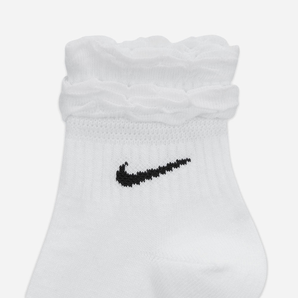 NIKE - EVERYDAY ANKLE 1 PACK SOCKS - White - Black