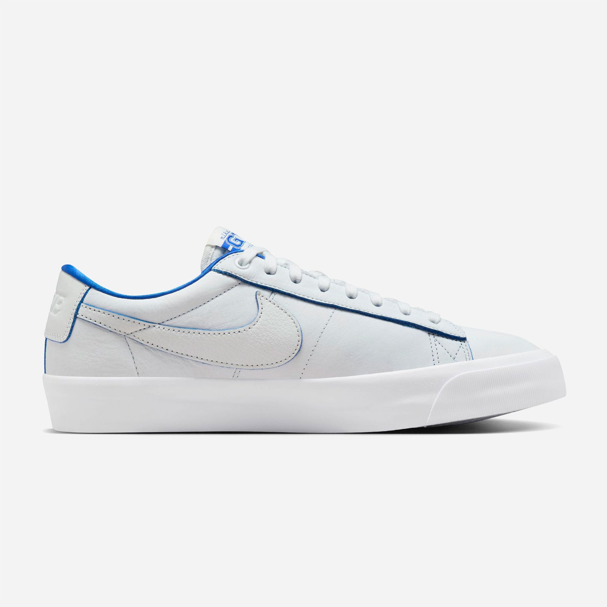 Nike SB - Blazer Low Pro GT Premium - Summit white Game Royal Summit White