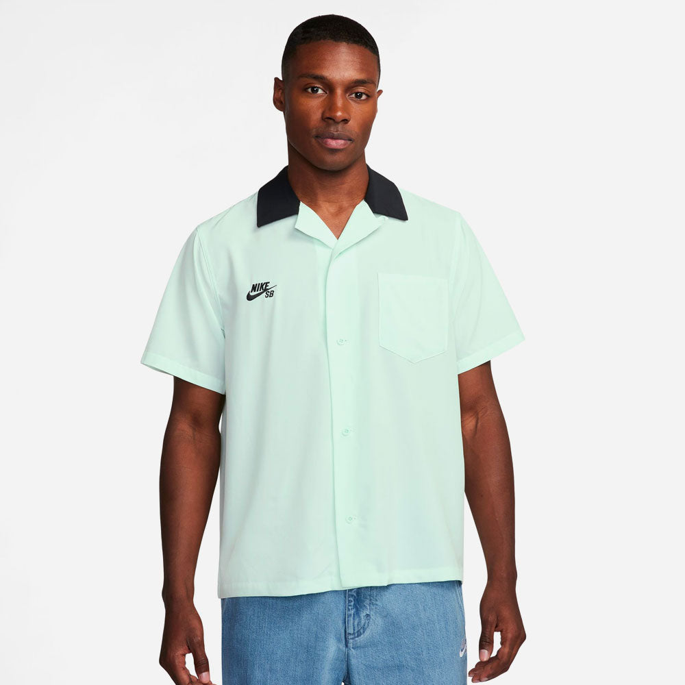 Nike SB - Agnostic Bowler Shirt - Barely Green Black