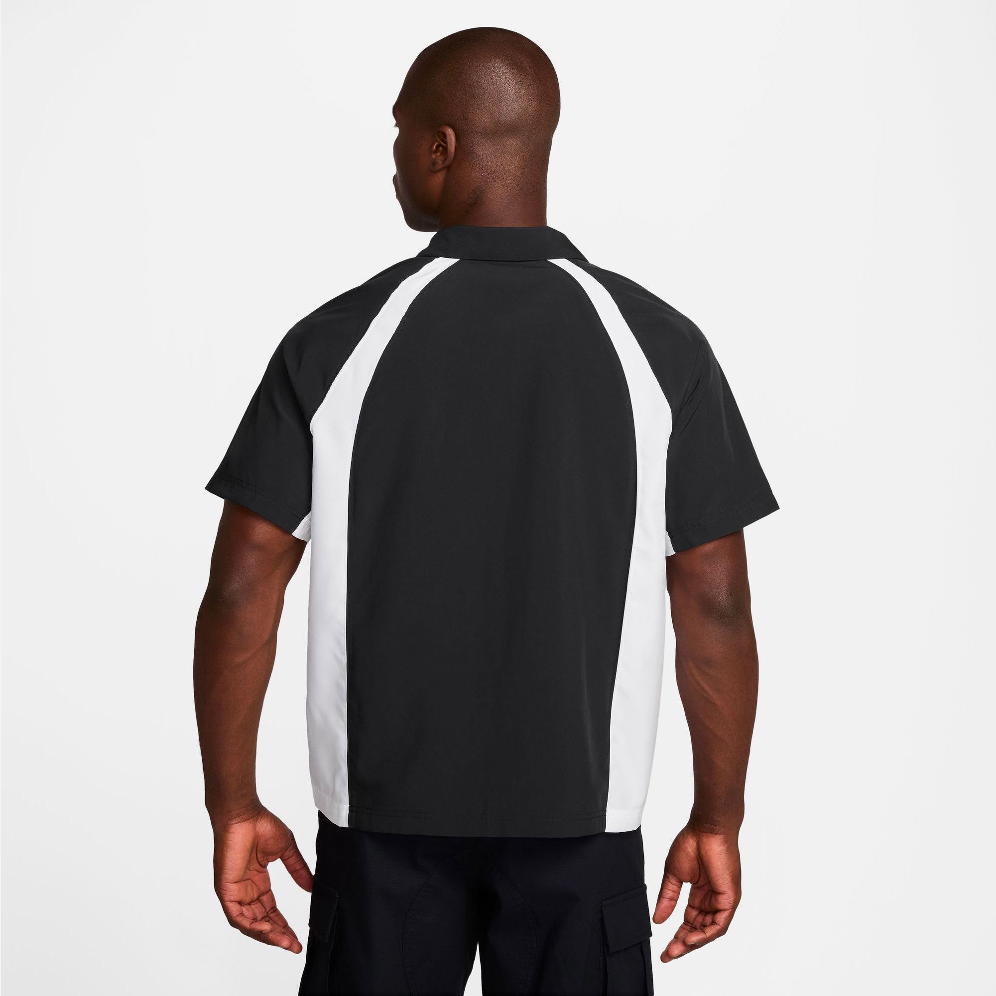 Nike SB - Dri-Fit Bowler 2 Woven SS Top - Black / White