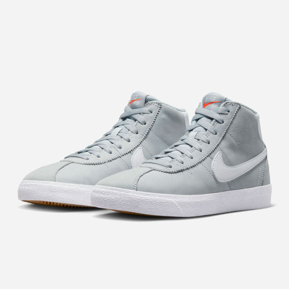 NIKE SB - BRUIN HIGH ISO - Wolf grey / White