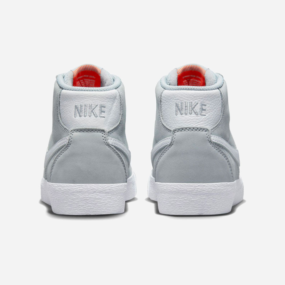 NIKE SB - BRUIN HIGH ISO - Wolf grey / White