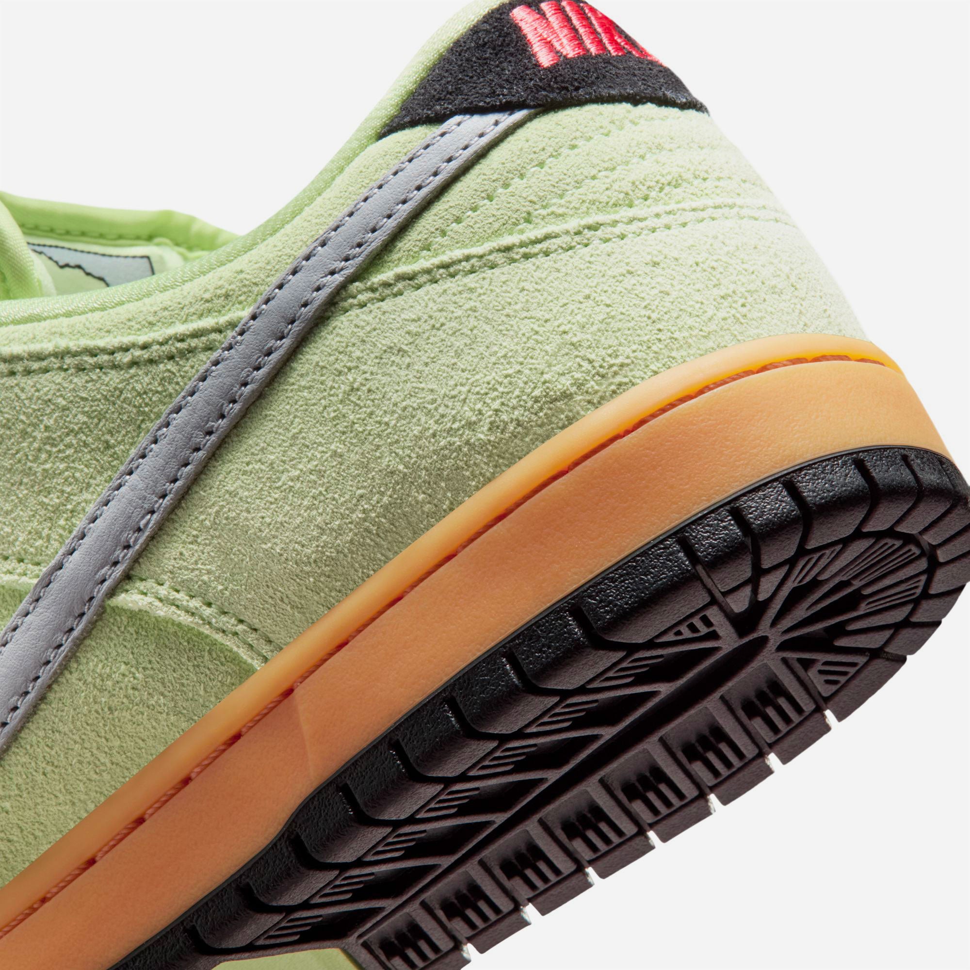 Nike SB - Dunk Low Pro - "Verdugo Mountain" Light Liquid Lime / Wolf Grey-Black
