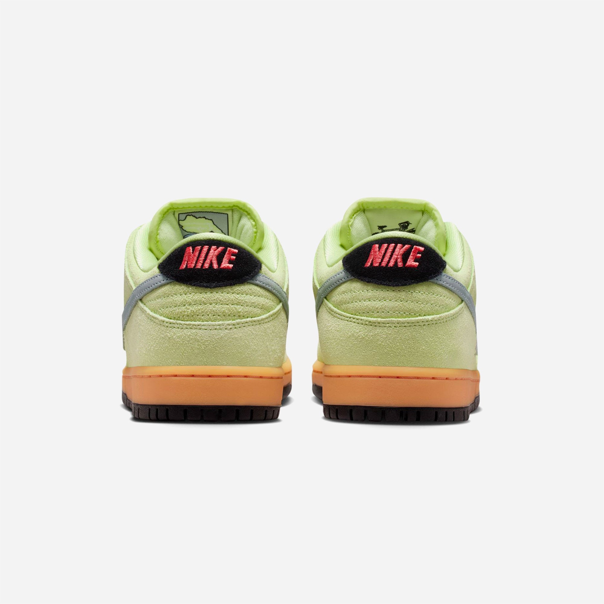 Nike SB - Dunk Low Pro - "Verdugo Mountain" Light Liquid Lime / Wolf Grey-Black