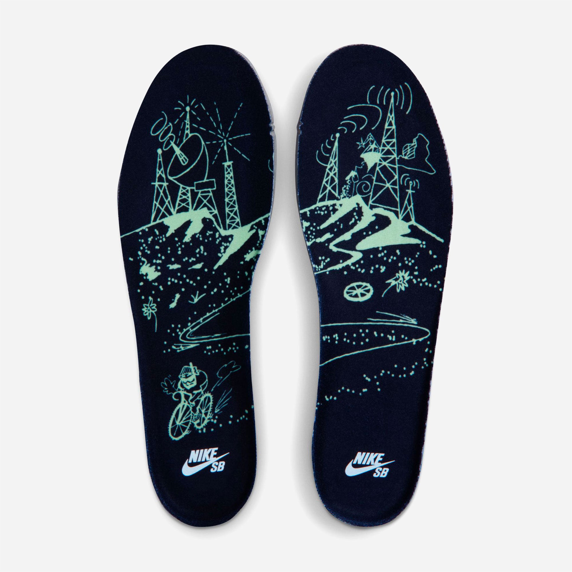 Nike SB - Dunk Low Pro - "Verdugo Mountain" Light Liquid Lime / Wolf Grey-Black