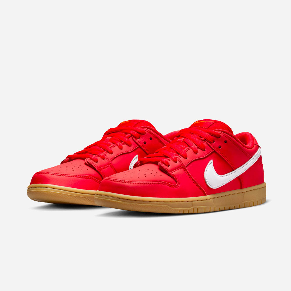 NIKE SB - DUNK LOW PRO - University Red / White - University Red