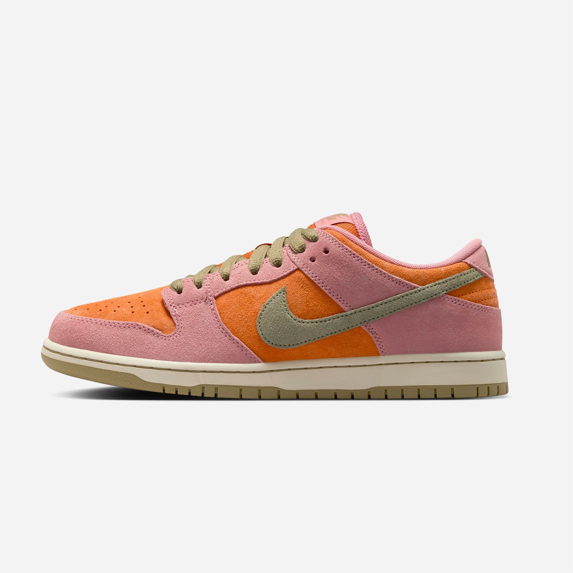 Nike SB - Dunk Low Pro - Red Stardust / Neutral Olive Monarch