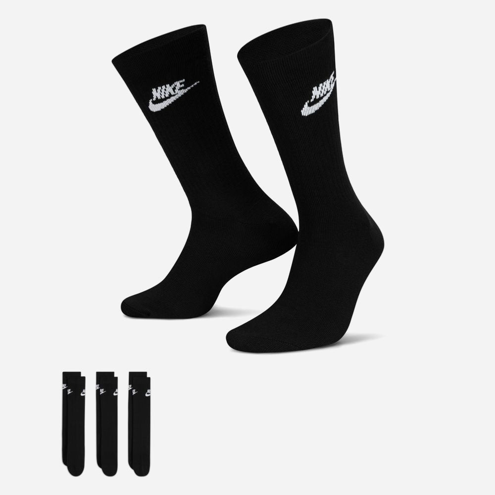 Nike - Everyday Essential 3 Pack Socks - Black / White