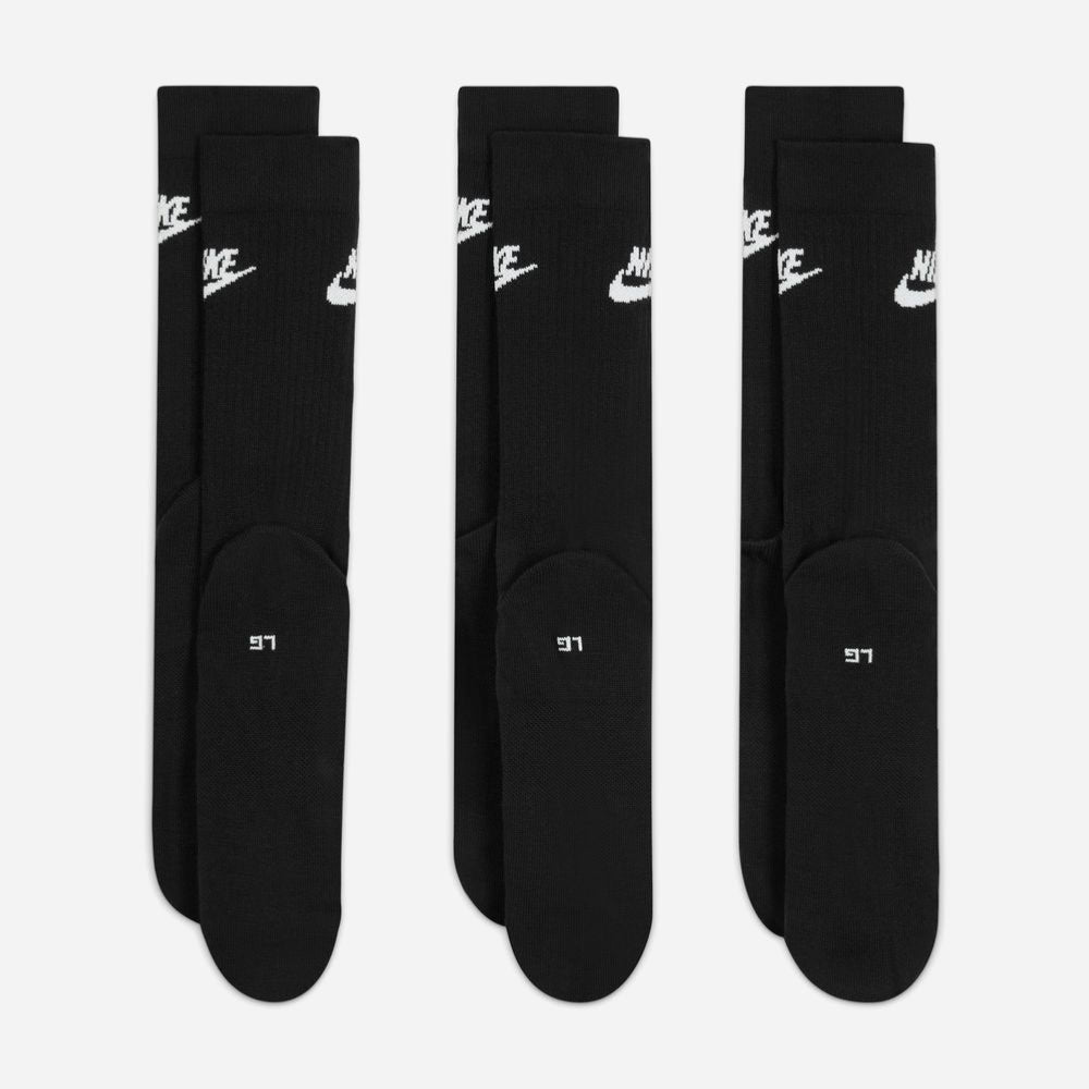 Nike - Everyday Essential 3 Pack Socks - Black / White