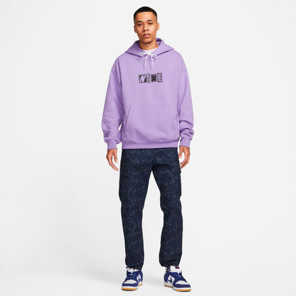 NIKE SB - FLEECE COP YSHOP LETTERS HOODIE  - Space Purple