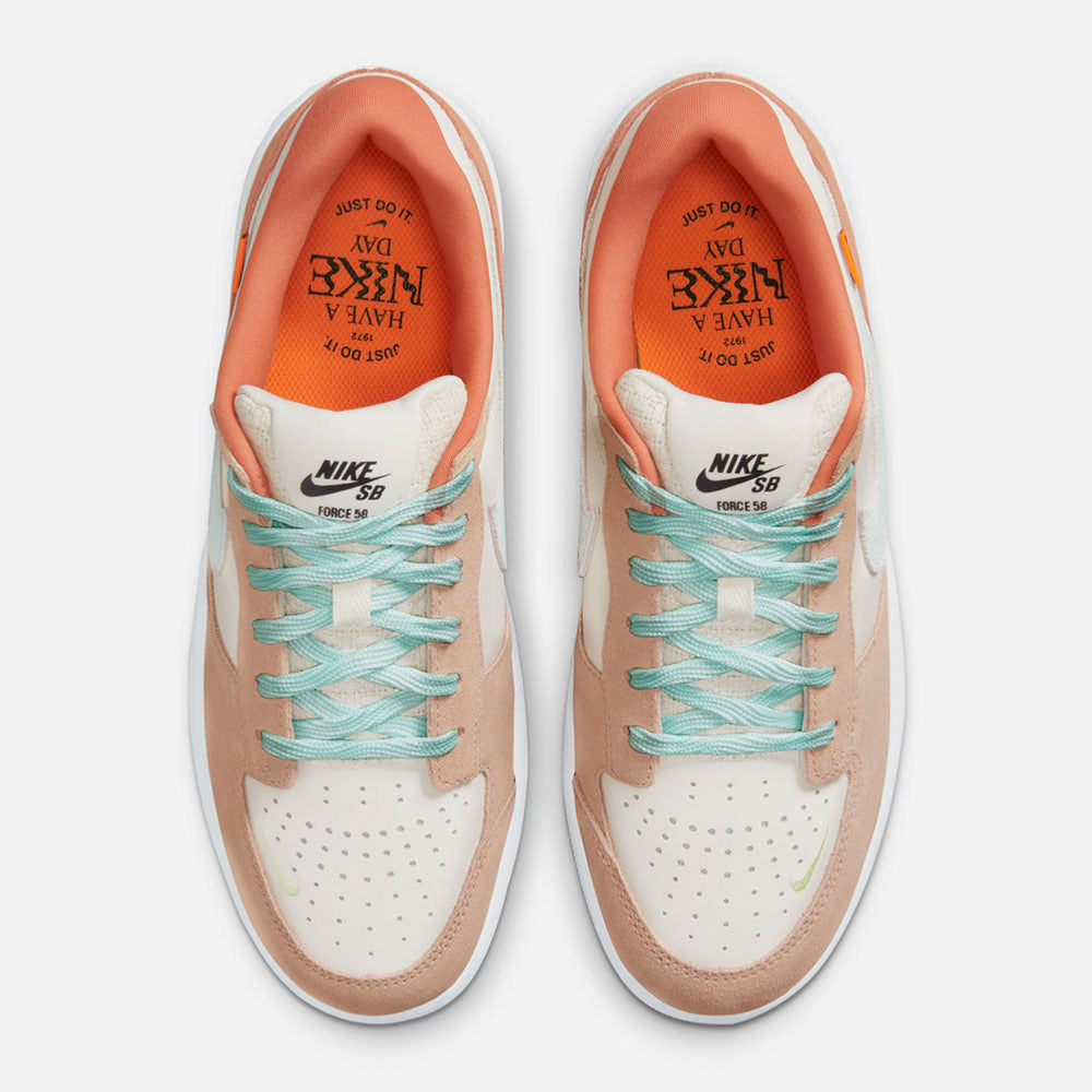 NIKE SB - FORCE 58 - Pale Ivory - Jade Ice - White - Hemp