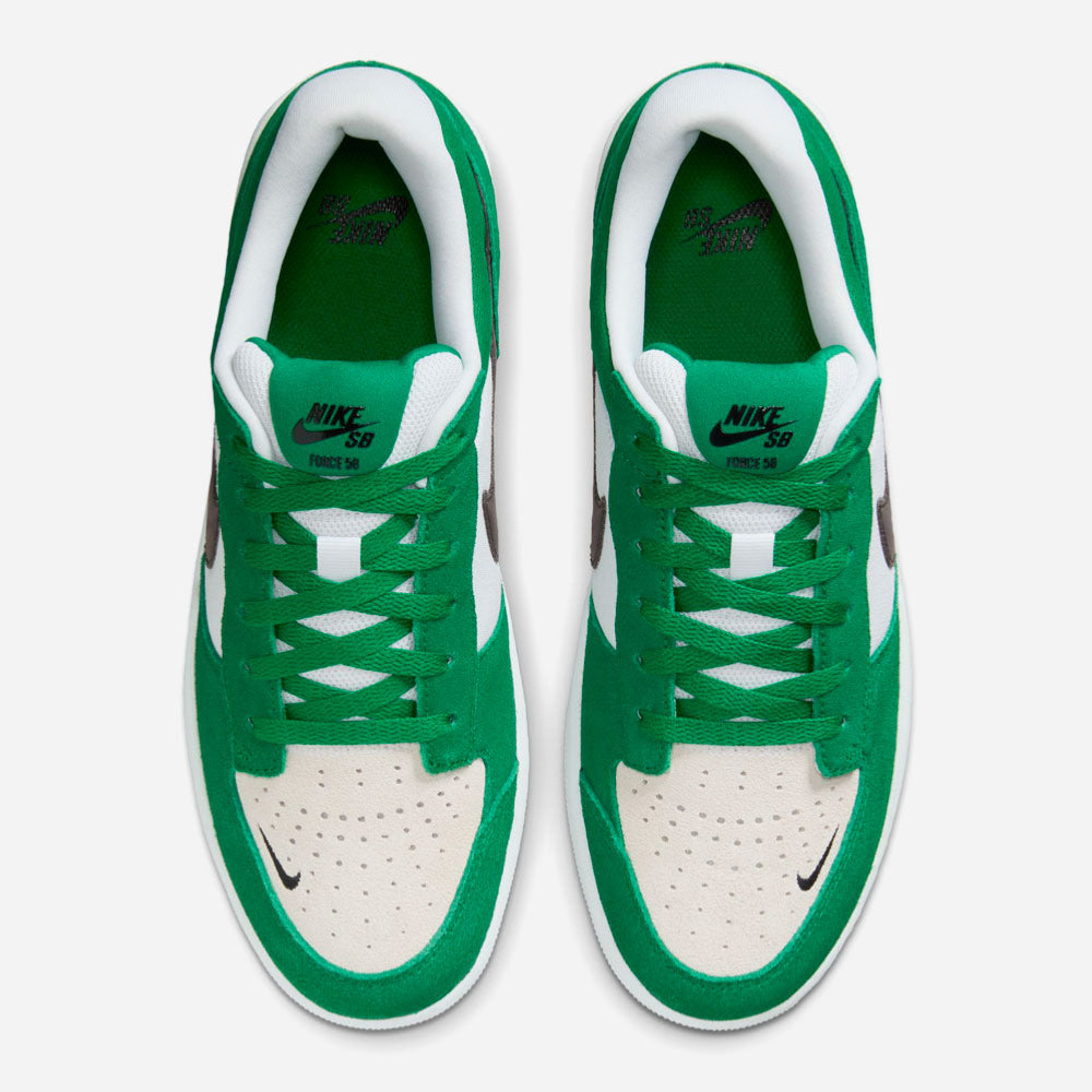 NIKE SB - FORCE 58  - Pine Green - Black - White - White