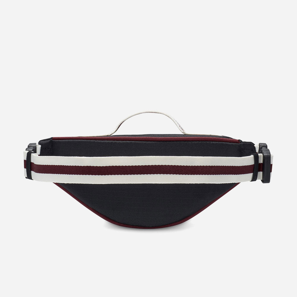 NIKE - HERITAGE S WAISTPACK RETRO - BLACK-SAIL-NIGHT MAROON