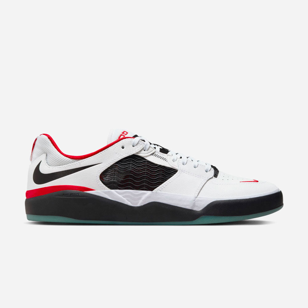 NIKE SB - ISHOD WAIR PREMIUM - WHITE-BLACK-UNIVERSITY RED-BLACK