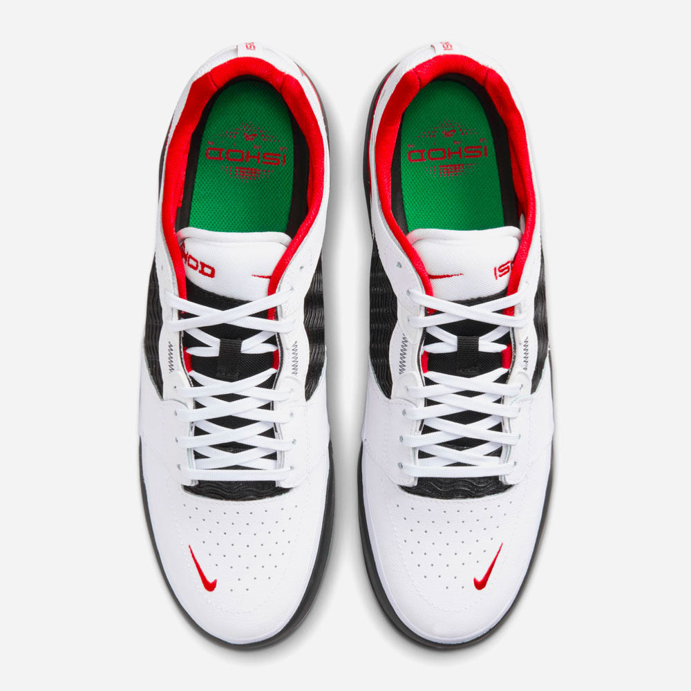 NIKE SB - ISHOD WAIR PREMIUM - WHITE-BLACK-UNIVERSITY RED-BLACK