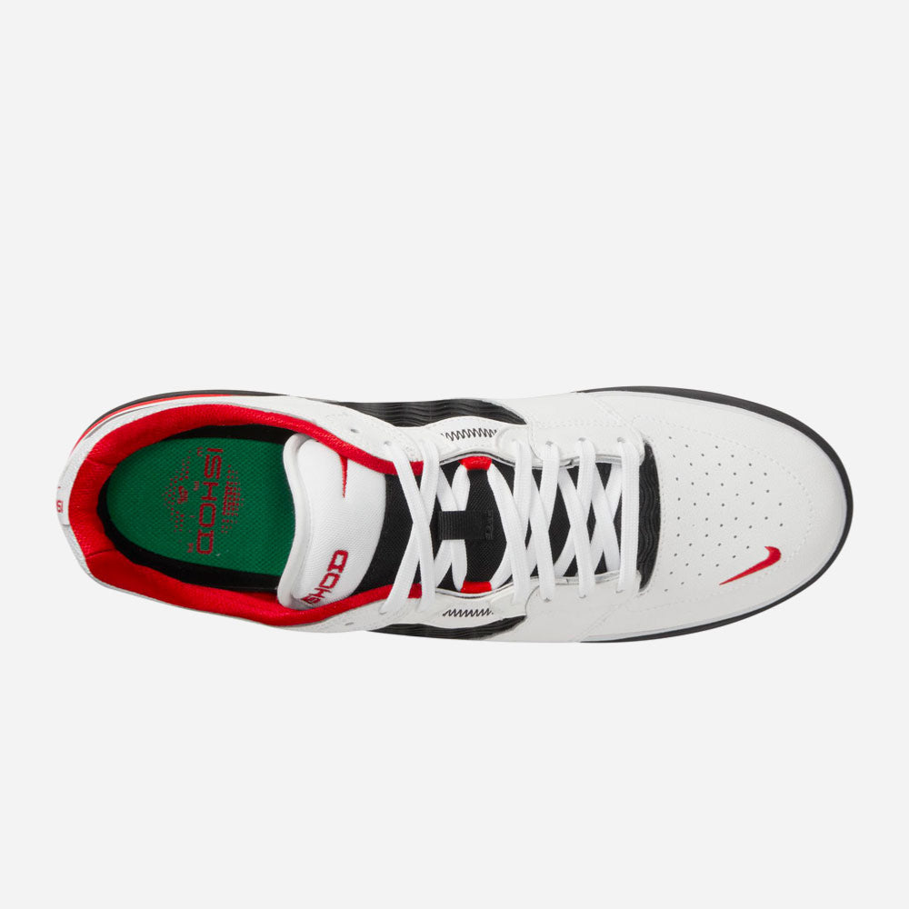 NIKE SB - ISHOD WAIR PREMIUM - WHITE-BLACK-UNIVERSITY RED-BLACK