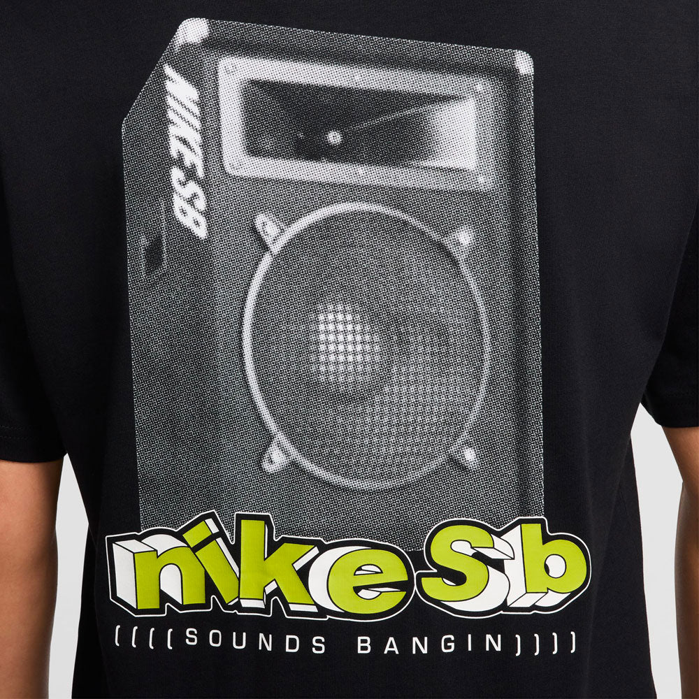 NIKE SB -M90 TEE SOUNDS BANGIN - Black