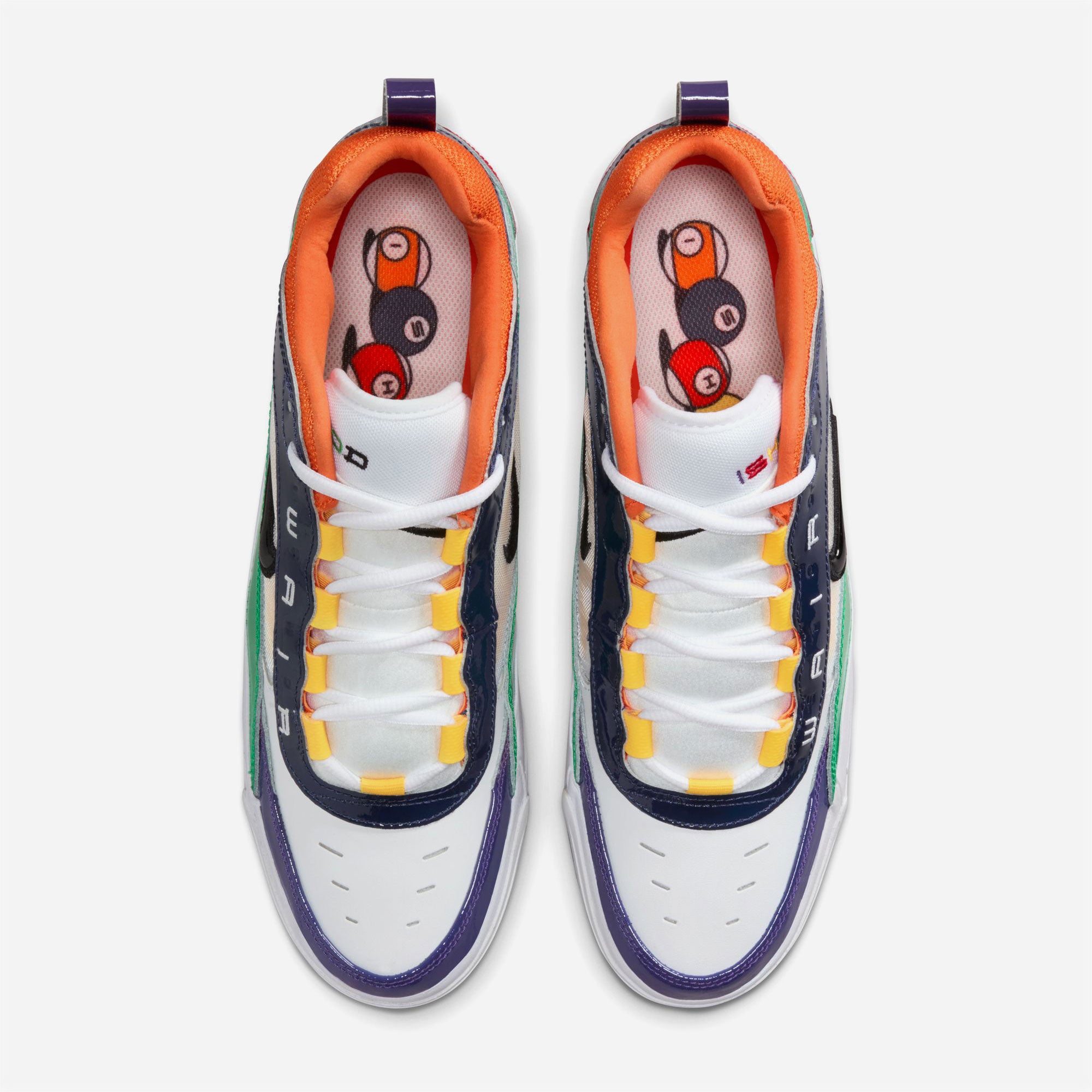 Nike SB - Air Max Ishod Premium "Billards" - University Red / Black Amarillo Navy