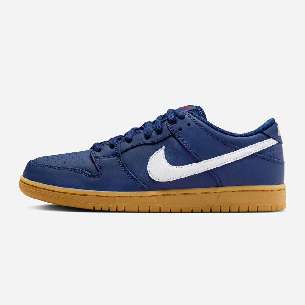 NIKE SB - DUNK LOW PRO ISO - Navy White Navy Gum Light Brown