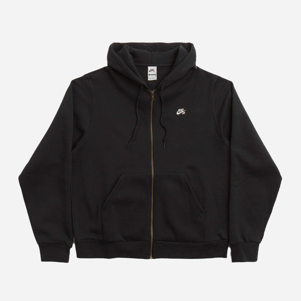 Nike SB - Essential Logo Full Zip Hoodie - Black/White