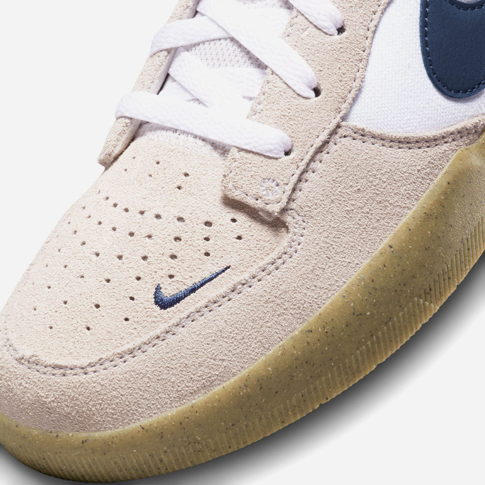 NIKE SB - FORCE 58 - White - Navy - White - Gum Light Brown