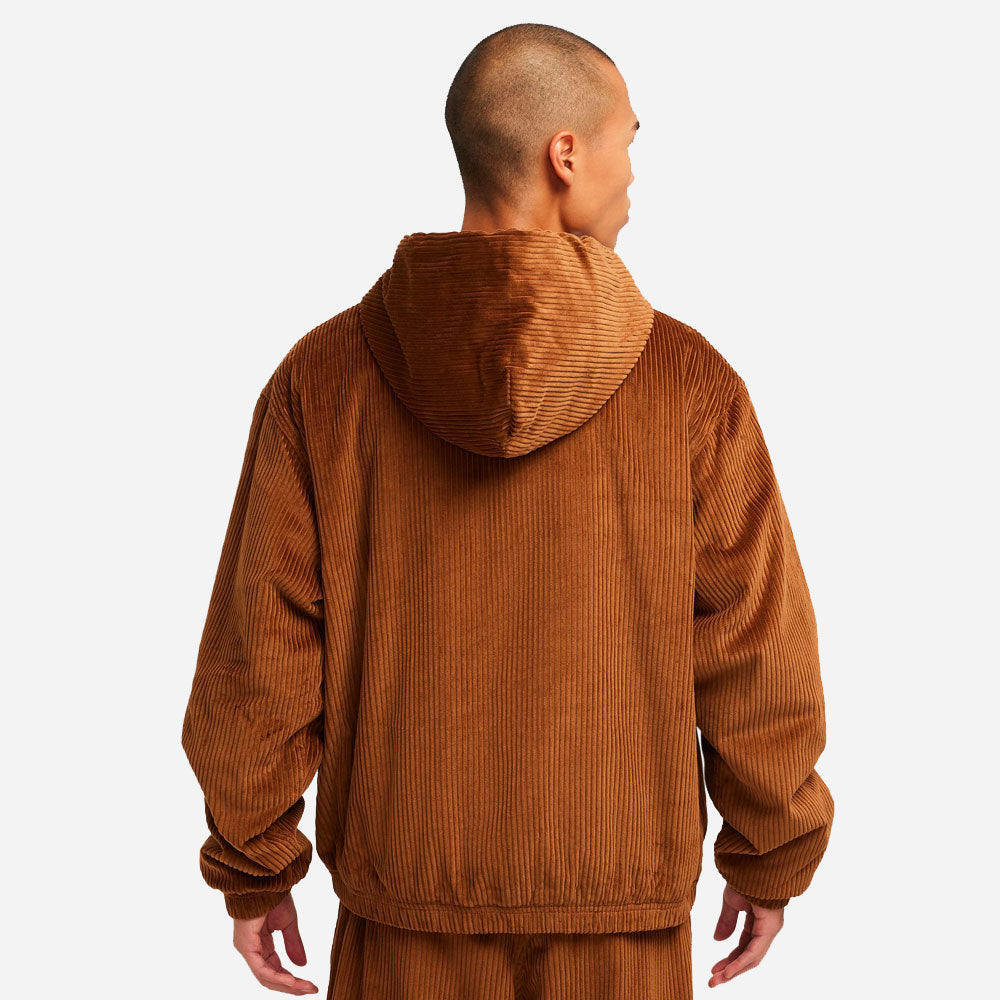 Nike SB - Full Zip Hood Cord Jacket - Lt british tan armory navy