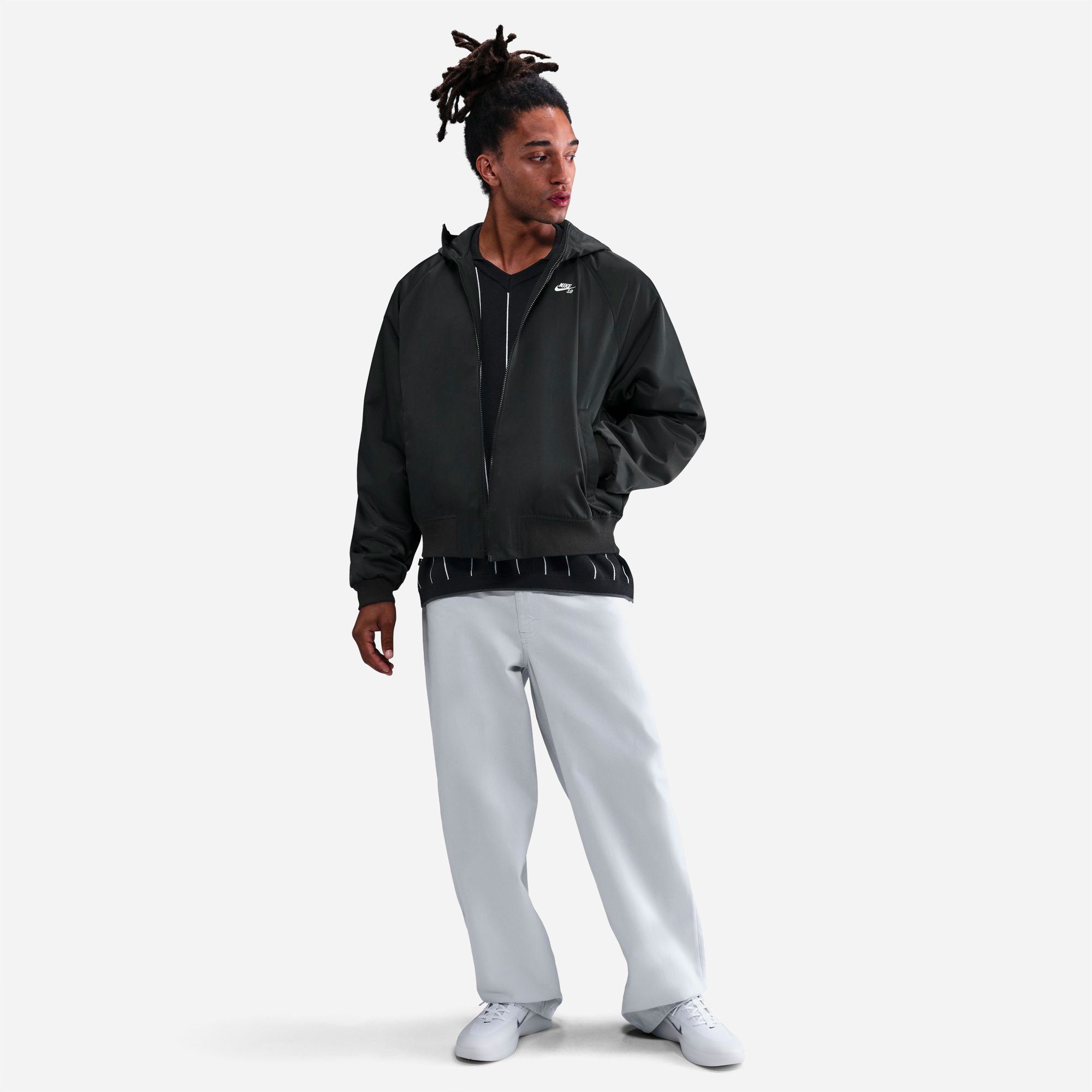 Nike SB - Jacket Swoosh Grill - Black Black White