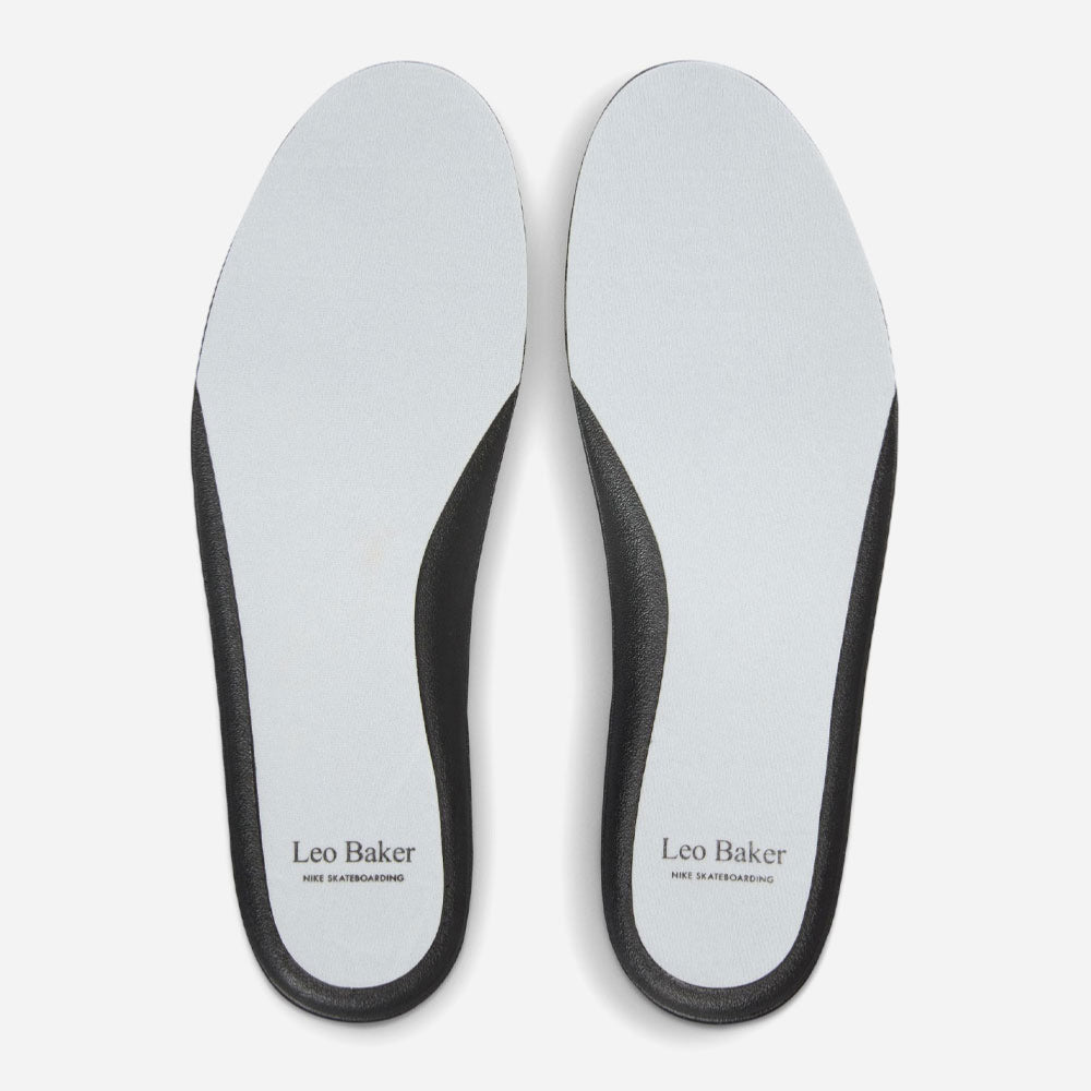 NIKE SB - REACT LEO - Black - White - Black - Gum Light Brown