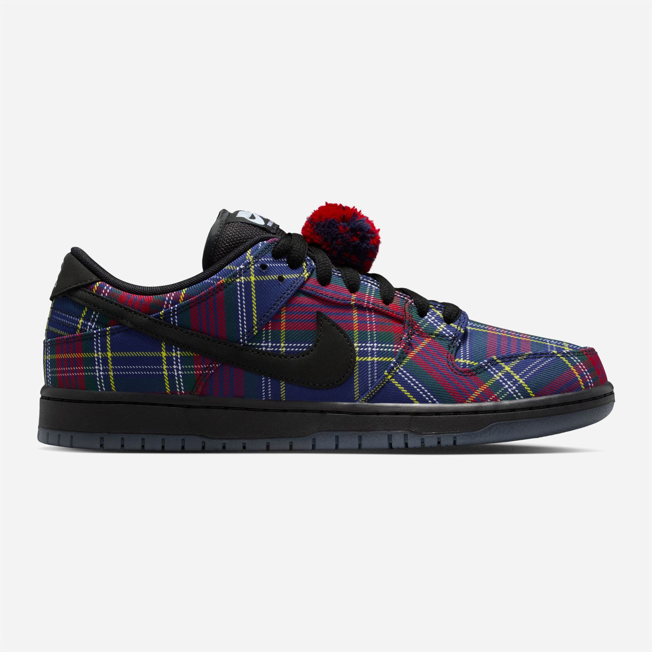 Nike SB x Nardwuar - Dunk Low Pro "Tam O’ Shanter Hat" - University Red / Black Yellow Strike