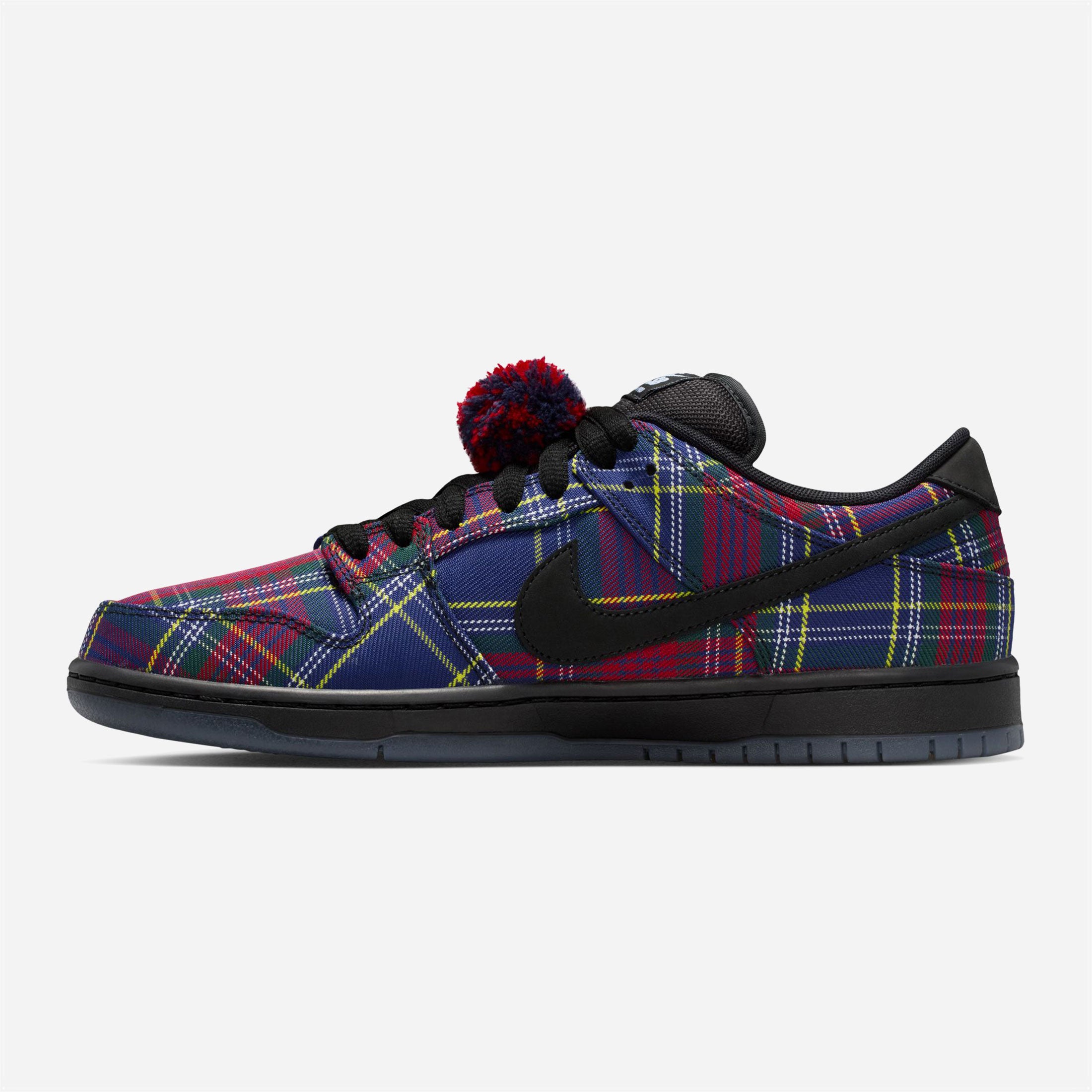 Nike SB x Nardwuar - Dunk Low Pro "Tam O’ Shanter Hat" - University Red / Black Yellow Strike