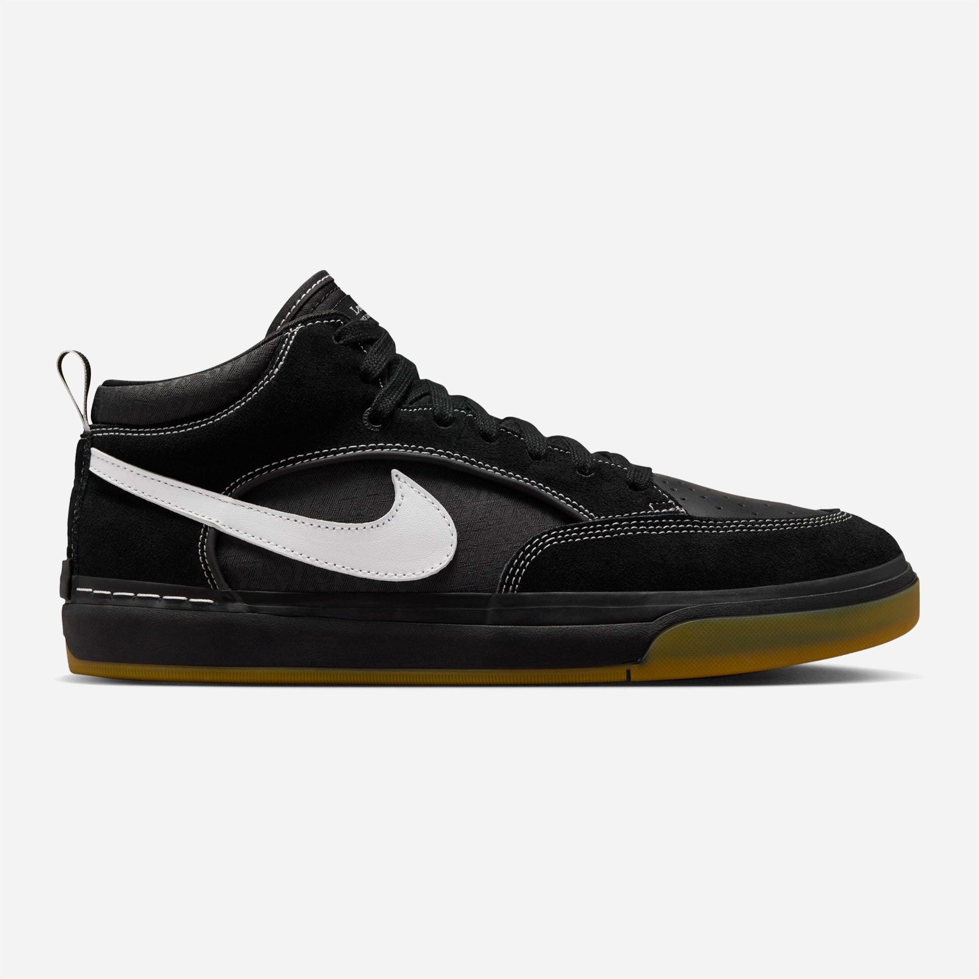 Nike SB - React Leo - Black /White / Black Gum Light Brown