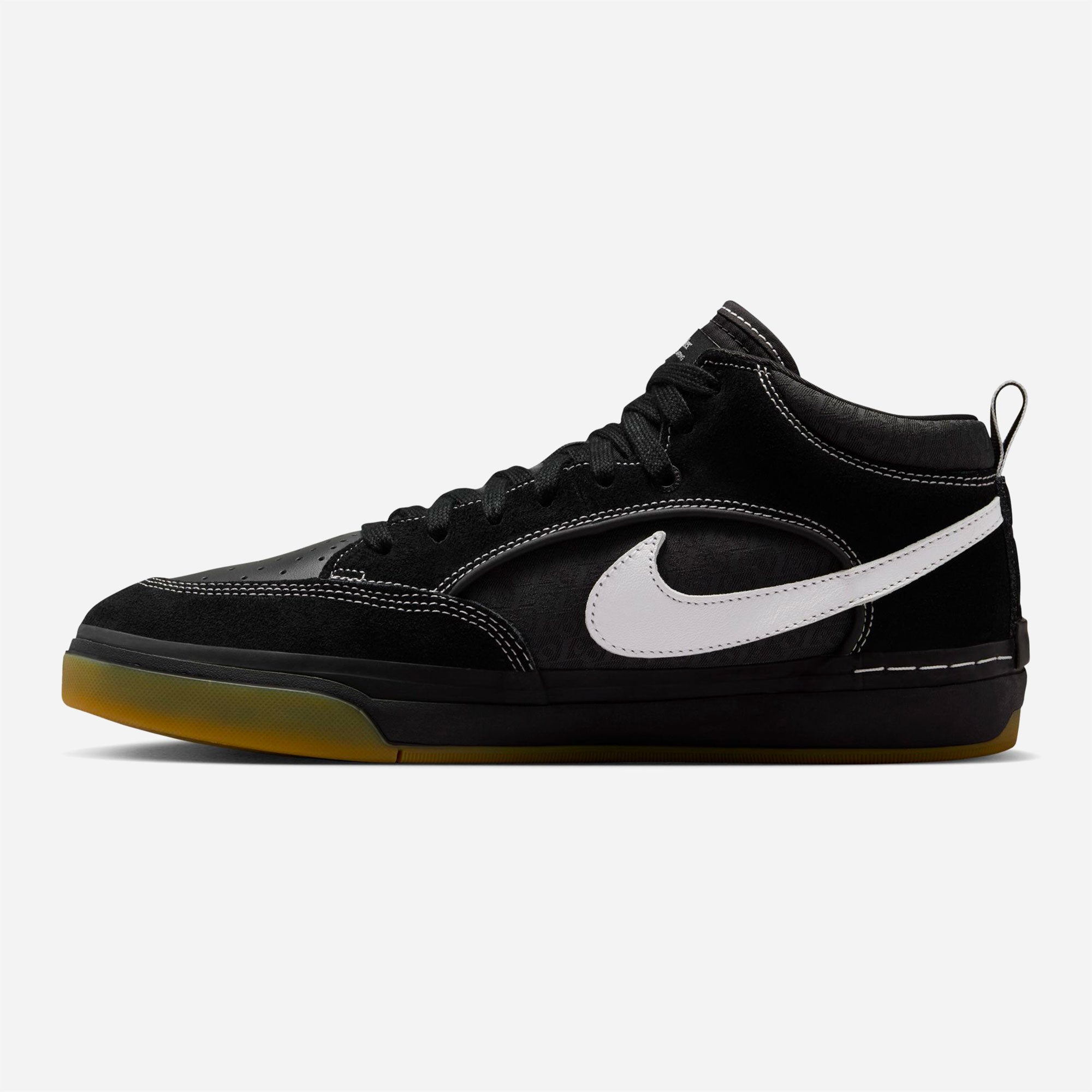 Nike SB - React Leo - Black /White / Black Gum Light Brown