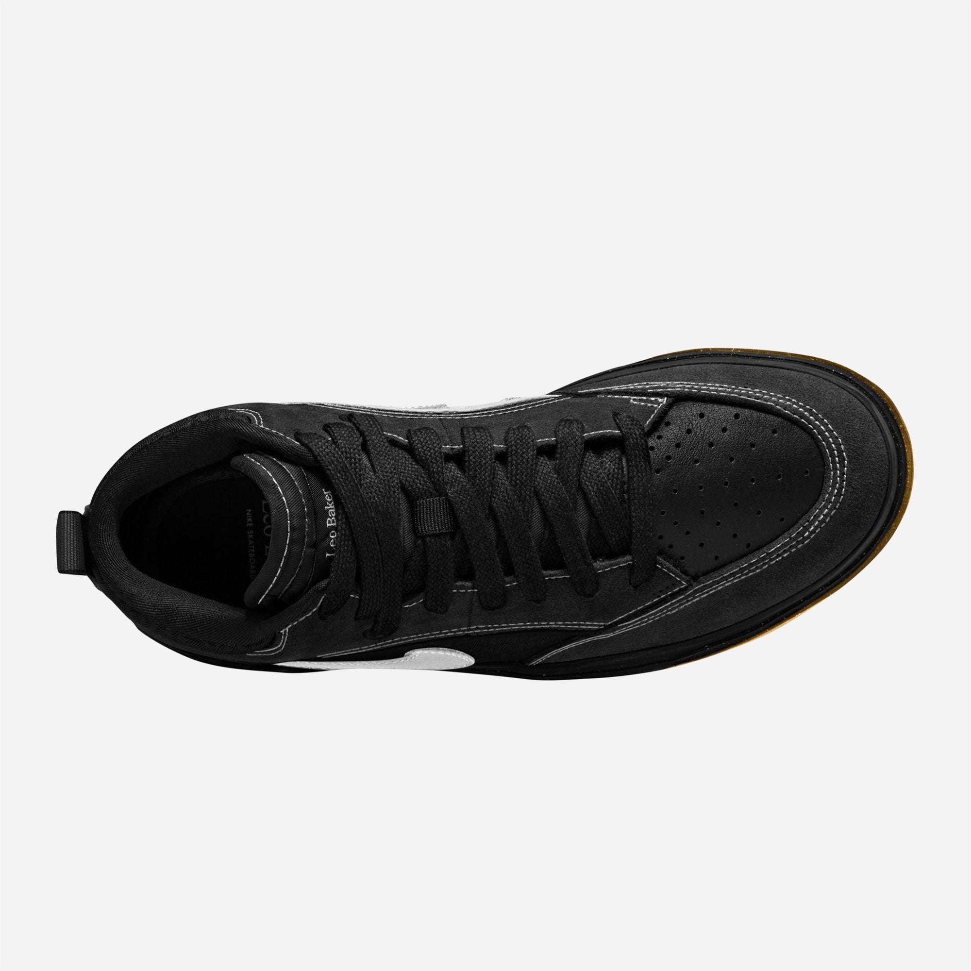 Nike SB - React Leo - Black /White / Black Gum Light Brown