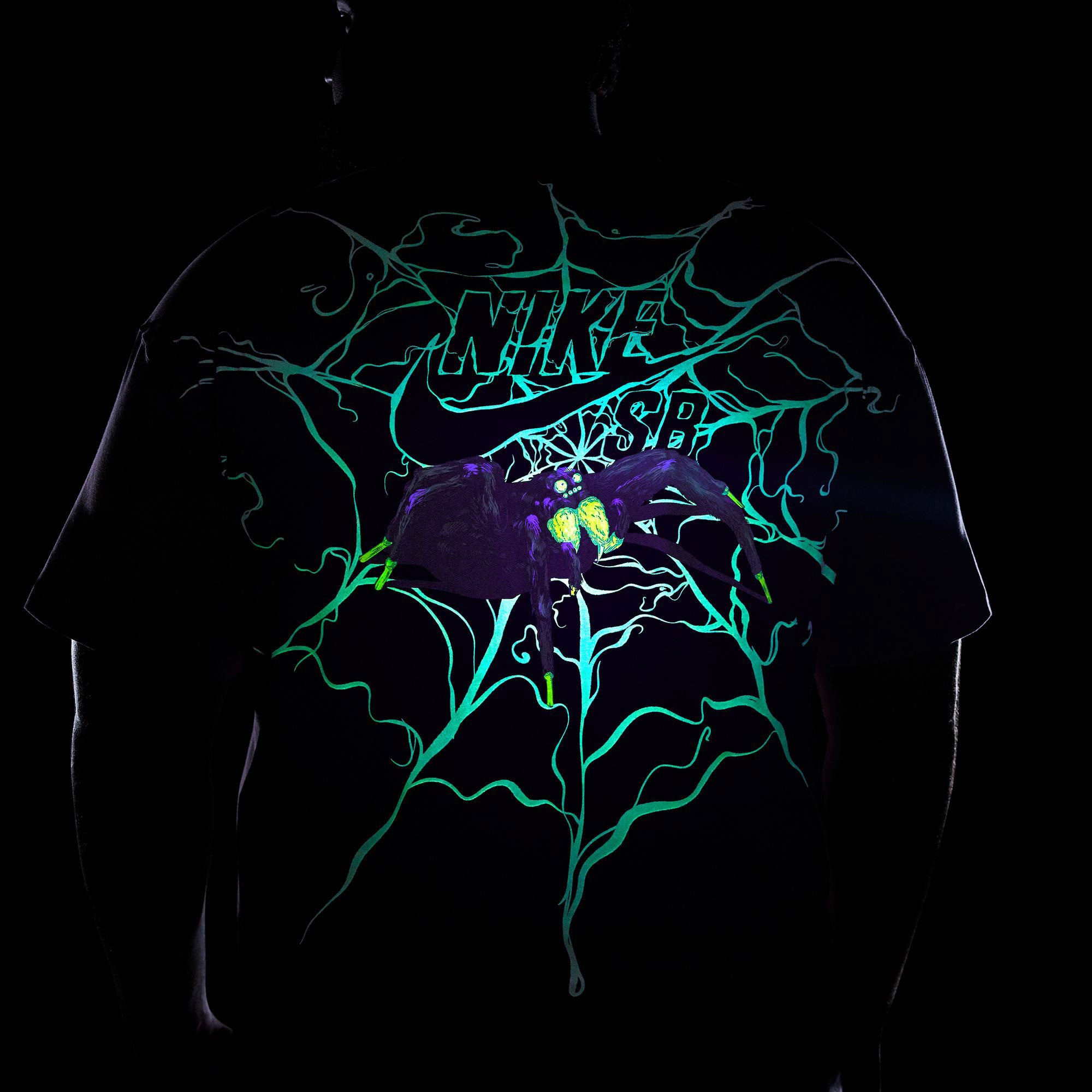 Nike SB - Spider Tee - Plum Dust
