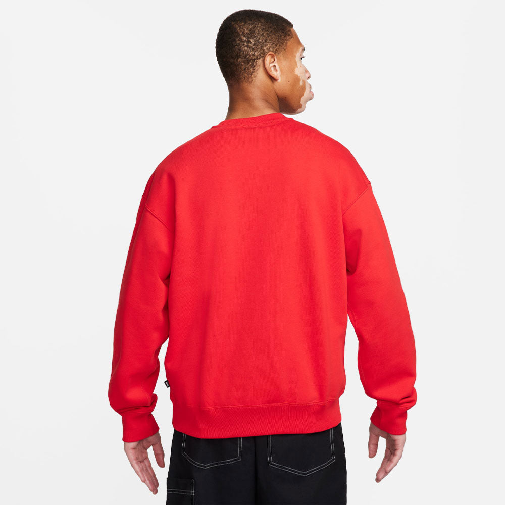 NIKE SB - FLEECE CREW FRONTSIDE AIR GX  - University Red