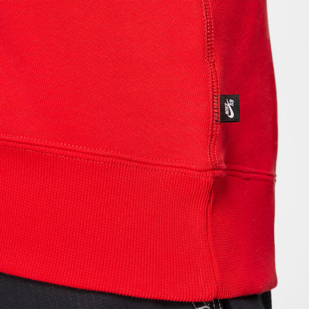 NIKE SB - FLEECE CREW FRONTSIDE AIR GX  - University Red