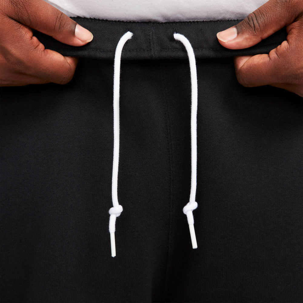 NIKE - SOLO SWOOSH FLEECE PANT - Black - White