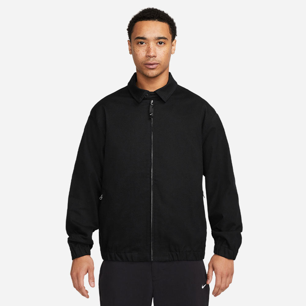 NIKE SB - WOVEN TWILL PREMIUM JACKET  - BLACK