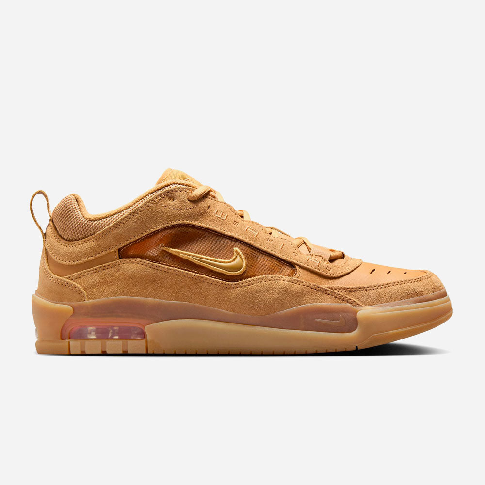 NIKE SB - AIR MAX ISHOD - Flax wheat flax safety orange