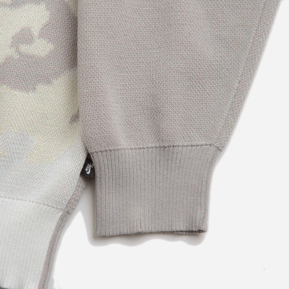 NIKE SB - SWEATER KNIT CORPOSKATE GFX  - Lt Iron Ore